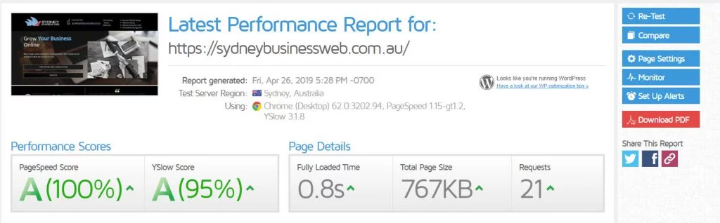 Fast Website Performance wit h pinpoint Local