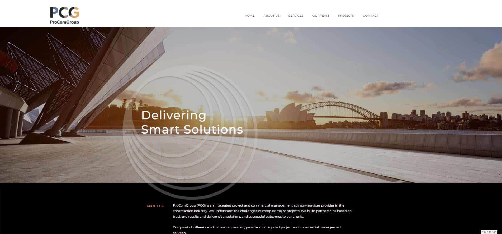 Consultancy website