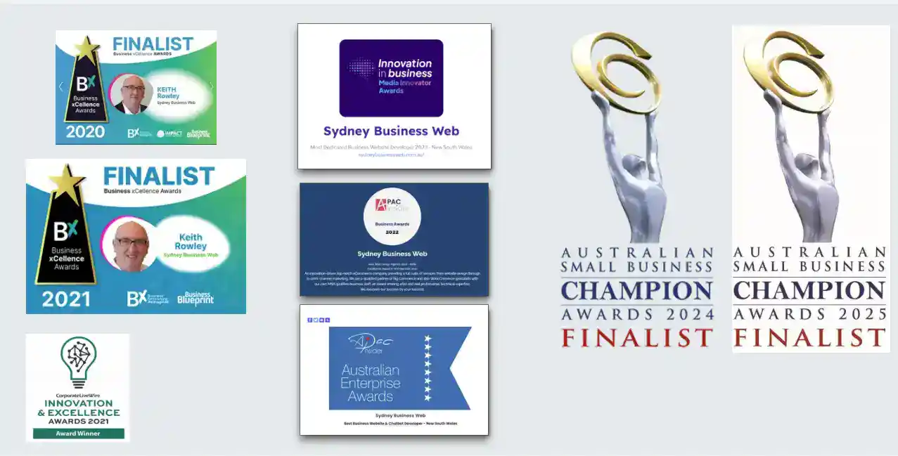 Award-Winning Web Development – Sydney Business Web Award-Winning Web Development – Sydney Business Web
