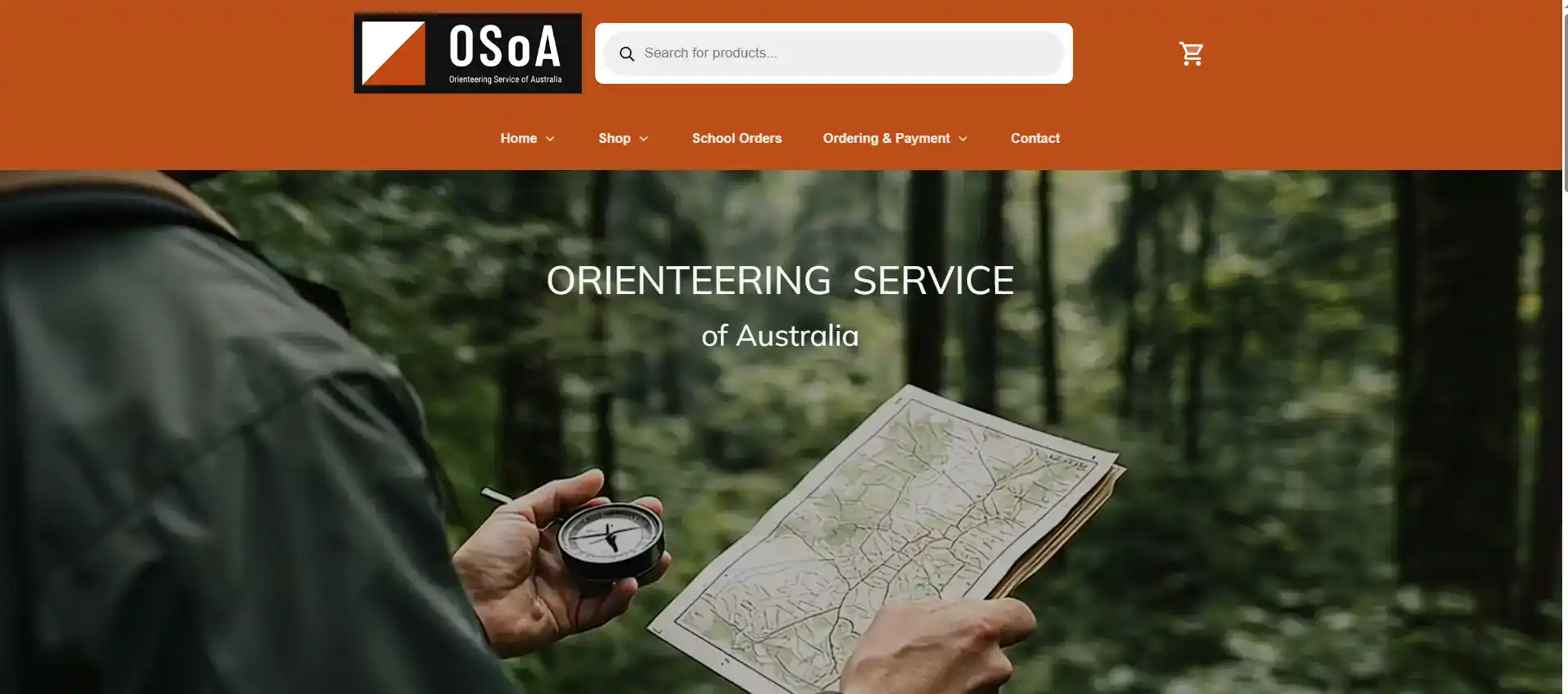 Orienteering Service of Australia Website