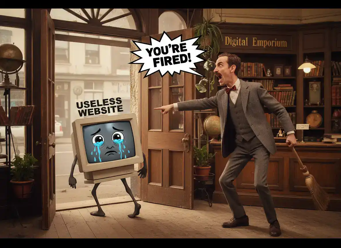 Business website not getting leads Business website not getting leads - fired!