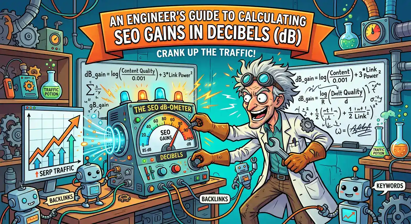 An Engineer’s Guide to Calculating SEO Gains in Decibels An Engineer’s Guide to Calculating SEO Gains in Decibels