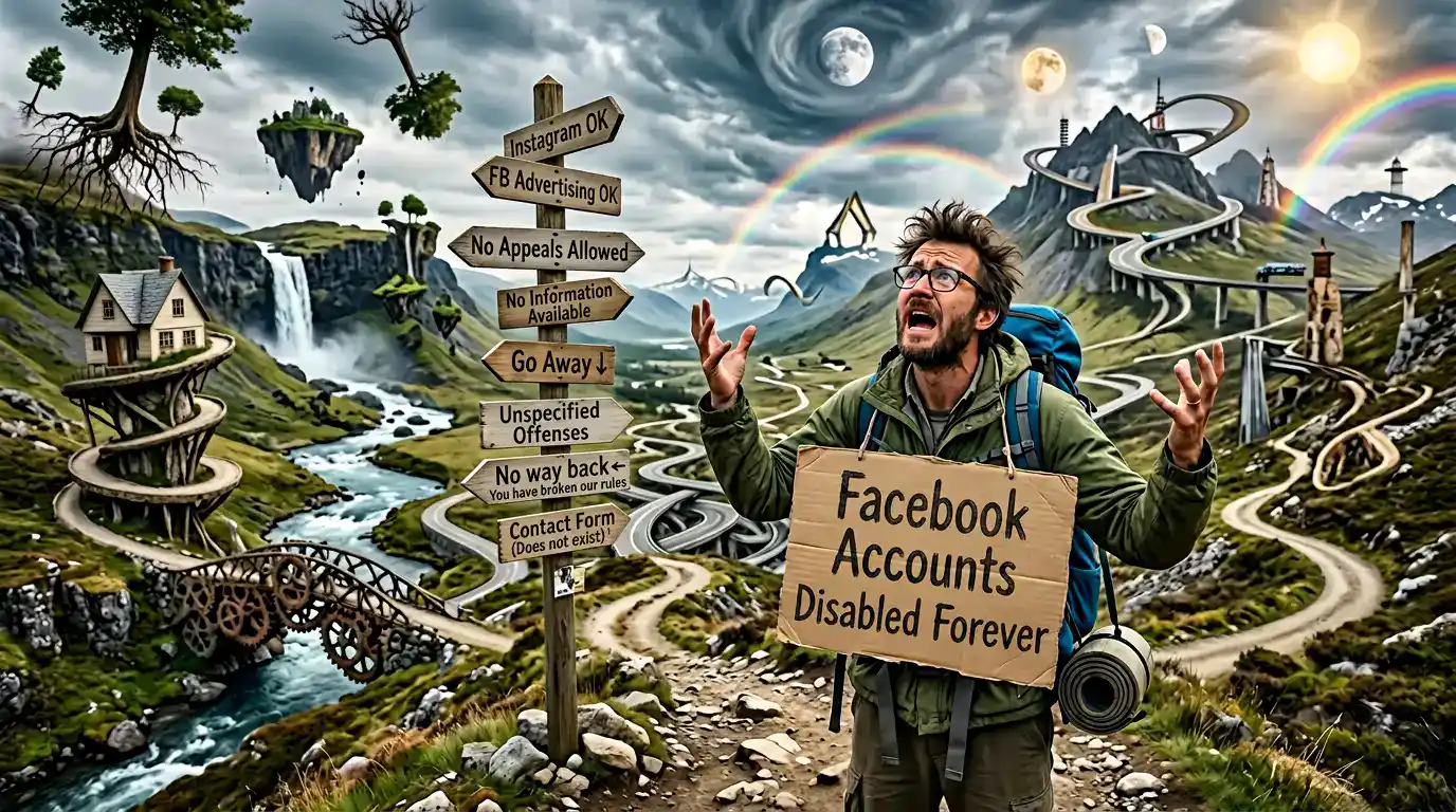 Facebook Accounts Disabled Forever - Make it Make Sense