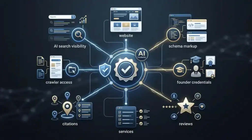 The AI Credibility Footprint