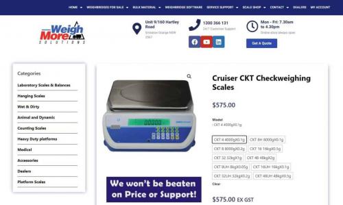 eCommerce Product page