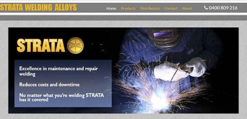 Welding business website